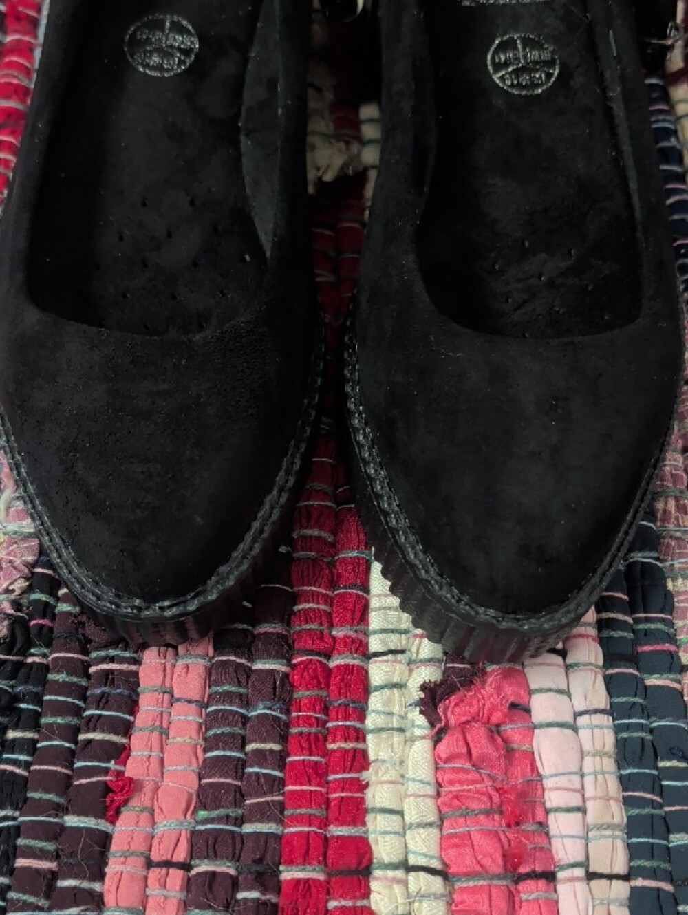 TUK Vegan Suede Flats - Picture 4 of 6